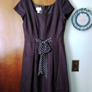 Talbots Brown Lined Dress size 8